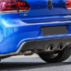 Rear Lip Mk6 R20 - Glossy Black